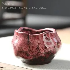 Keramiktasse mit Lotusblume – Teetasse aus hochwertigem Porzellan