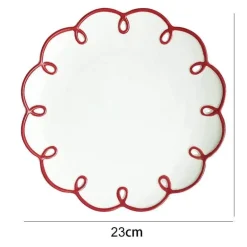 Keramikteller-Set – Küchengeschirr für Dessert, Kaffee, Tee