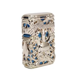 Kerosinfeuerzeug „Skeleton Armor“ – Retro-Design