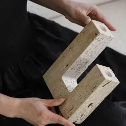 Kerzenhalter aus Naturstein – Dekorativer Kerzenhalter „Serenity“