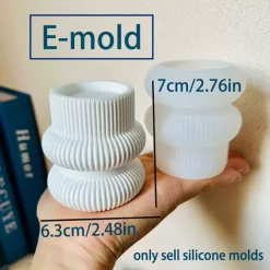 Kerzenhalter Bruna – Elegantes Tischdekor für die Inneneinrichtung