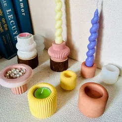 Kerzenhalter Bruna – Elegantes Tischdekor für die Inneneinrichtung