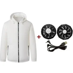 Kühlende Fanjacke – leichte Outdoor-Sommerbekleidung