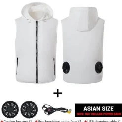 Kühlende Fanjacke – leichte Outdoor-Sommerbekleidung