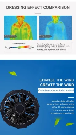 Kühlende Fanjacke – leichte Outdoor-Sommerbekleidung