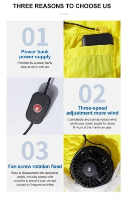 Kühlende Fanjacke – leichte Outdoor-Sommerbekleidung