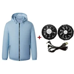 Kühlende Fanjacke – leichte Outdoor-Sommerbekleidung