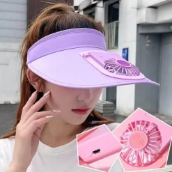 Kühlender Sonnenblendenhut – Atmungsaktives Sommeraccessoire