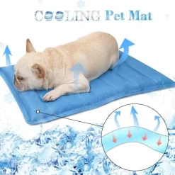 Kühlmatte für Haustiere – Sommerkühlkissen für Hunde und Katzen