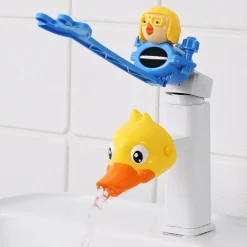 Kids Faucet Extender - Splash Proof Cartoon Design