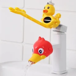 Kids Faucet Extender - Splash Proof Cartoon Design