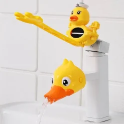 Kids Faucet Extender - Splash Proof Cartoon Design