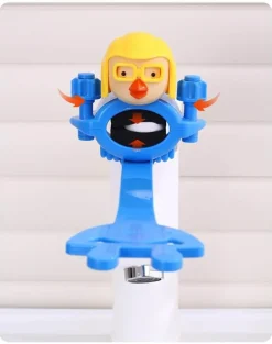 Kids Faucet Extender - Splash Proof Cartoon Design