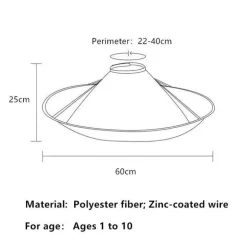 Kids Hair Cutting Cape - Reusable Salon Apron for Children