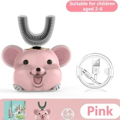 Kids Ultrasonic Toothbrush - Smart Silicone Dental Care for Children