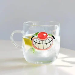 Killerwal-Kaffeetasse – süßer Eisbär, hitzebeständige Glastasse, 350 ml