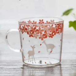 Killerwal-Kaffeetasse – süßer Eisbär, hitzebeständige Glastasse, 350 ml