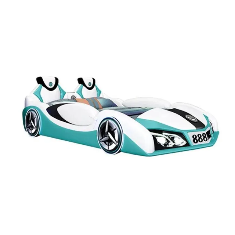 Kinderbett mit Rennauto – Luxusbett für Jungen