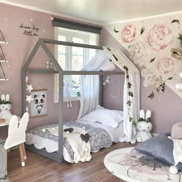 Kinderbettgestell aus Holz - Dream House Design