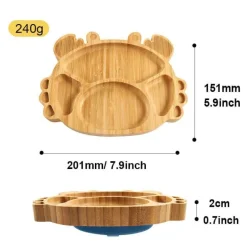 Kinder-Cartoon-Essteller – lustiges Kindergeschirr