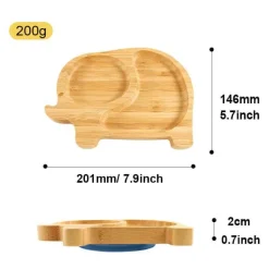 Kinder-Cartoon-Essteller – lustiges Kindergeschirr