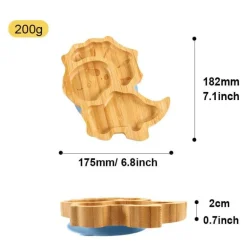 Kinder-Cartoon-Essteller – lustiges Kindergeschirr