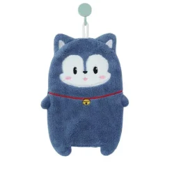 Kinder-Handtuch mit Cartoon-Tiermotiv, dickes, doppellagiges Handtuch für zu Hause