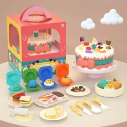 Kinder-Küchenform-Spielzeugset - DIY-Lebensmittel-Spielset