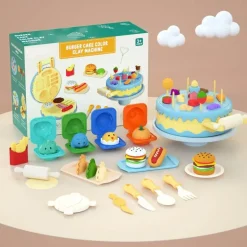 Kinder-Küchenform-Spielzeugset - DIY-Lebensmittel-Spielset