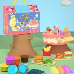 Kinder-Küchenform-Spielzeugset - DIY-Lebensmittel-Spielset