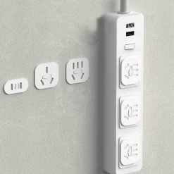 Kindersichere Steckdosenabdeckung - Schiebeverschluss-Sicherheitskappe