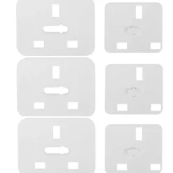 Kindersichere Steckdosenabdeckung - Schiebeverschluss-Sicherheitskappe