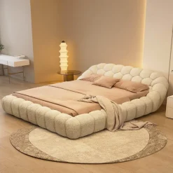 King-Size Cloud Bed - Soft Comfort Mattress