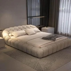 King-Size Cloud Bed - Soft Comfort Mattress