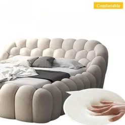 King-Size Cloud Bed - Soft Comfort Mattress