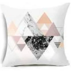 Kissenbezüge mit geometrischen Formen – Moderne Dekokissen