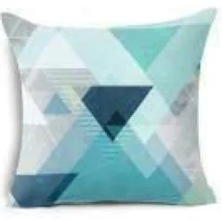 Kissenbezüge mit geometrischen Formen – Moderne Dekokissen