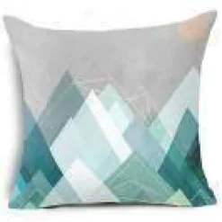 Kissenbezüge mit geometrischen Formen – Moderne Dekokissen