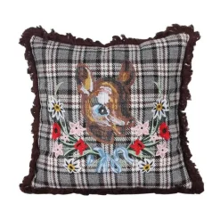 Kissenbezüge mit Katzenstickerei aus Samt und Quasten – gemütliche Kissenbezüge