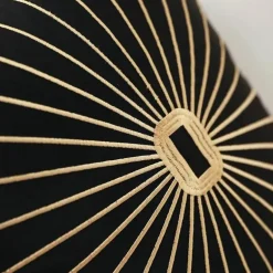 Kissenbezüge mit Stickerei, 50 x 50 cm, dekorative Kissenbezüge für Zuhause und Hotel