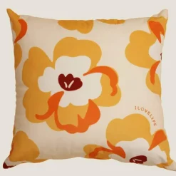 Kissenbezug mit Blumenmuster - Dekorativer Kissenbezug