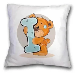 Kissenbezug mit Cartoon-Bär – entzückender Tier-Kissenbezug für Kinderzimmer-Dekoration