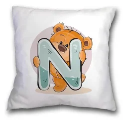 Kissenbezug mit Cartoon-Bär – entzückender Tier-Kissenbezug für Kinderzimmer-Dekoration