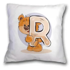 Kissenbezug mit Cartoon-Bär – entzückender Tier-Kissenbezug für Kinderzimmer-Dekoration