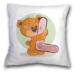 Kissenbezug mit Cartoon-Bär – entzückender Tier-Kissenbezug für Kinderzimmer-Dekoration