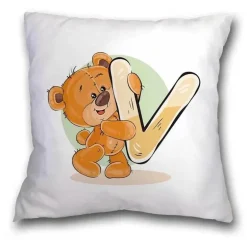 Kissenbezug mit Cartoon-Bär – entzückender Tier-Kissenbezug für Kinderzimmer-Dekoration
