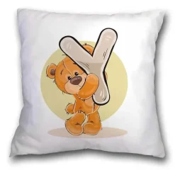 Kissenbezug mit Cartoon-Bär – entzückender Tier-Kissenbezug für Kinderzimmer-Dekoration