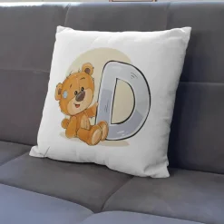 Kissenbezug mit Cartoon-Bär – entzückender Tier-Kissenbezug für Kinderzimmer-Dekoration
