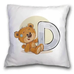 Kissenbezug mit Cartoon-Bär – entzückender Tier-Kissenbezug für Kinderzimmer-Dekoration