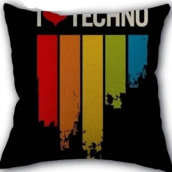 Kissenbezug mit Musiknoten – Dekorativer Kissenbezug